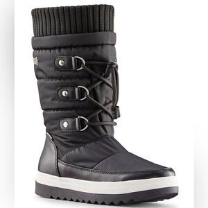 Cougar Womens Mavis BLACK Snow Boots Size 7